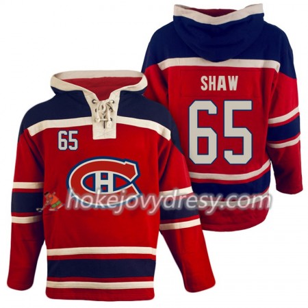 Montreal Canadiens Andrew Shaw 65 Červená Sawyer Mikiny Hooded - Pánské
